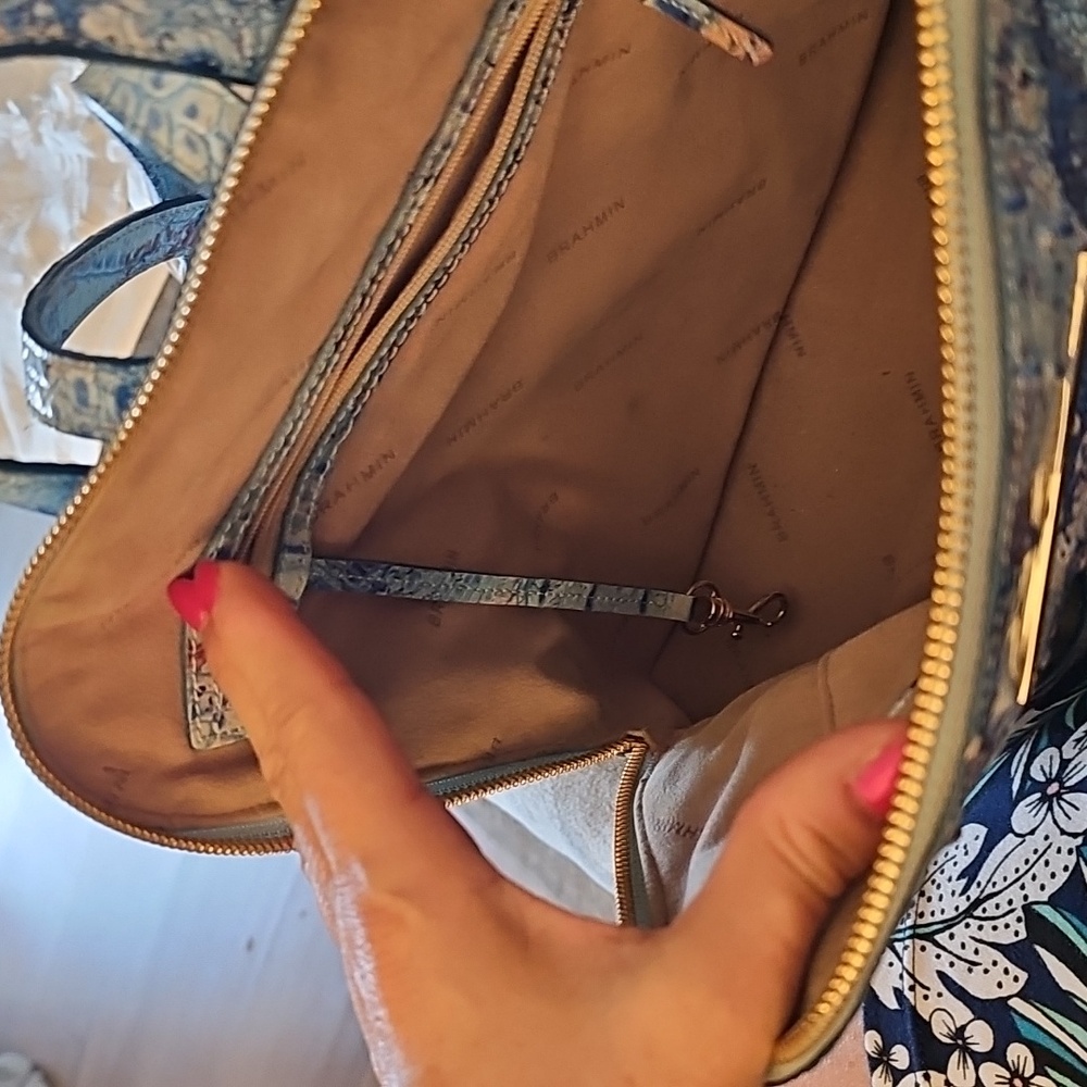BRAHMIN Felicity Seaside Melbourn Backpack/purse - Picture 3 of 4